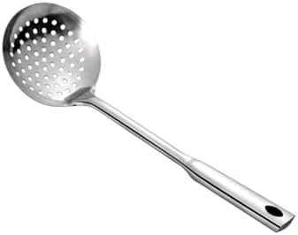 Stainless Steel Kitchen Colander Set Silver Finish