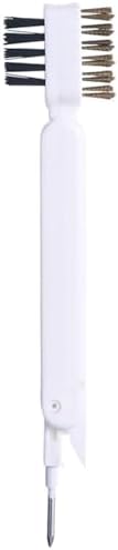 4-in-1 Kitchen Cleaning Brush with Stainless Steel Scrape Tool