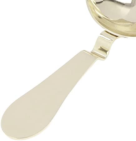 Premium Stainless Steel Cocktail Strainer for Home Bars with Gold Finish