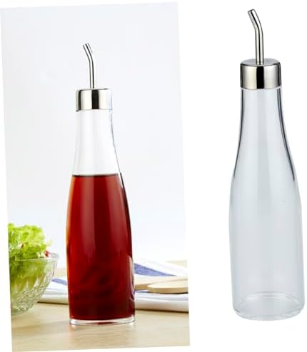 Congarten O Acrylic Oil Bottle Set - Non-Drip Kitchen