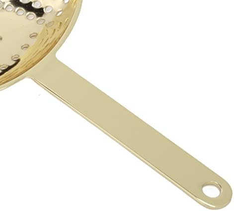 Gold Plated Cocktail Strainer