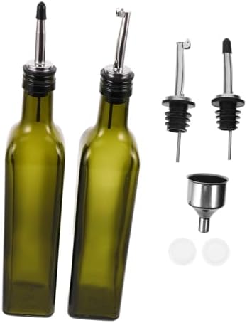 Stylish Oil and Vinegar Dispenser for Storage