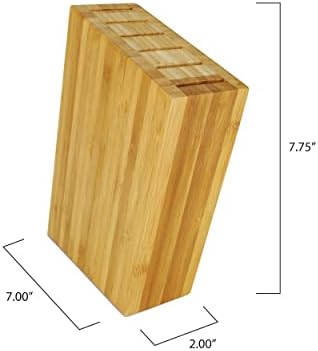 Shun Bamboo Steak Knife Block