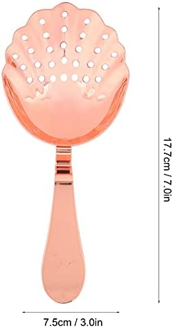 Sturdy Stainless Steel Cocktail Strainer Rose Gold