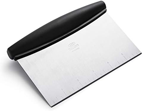 Oxo Good Grips Cast Iron Brush Stainless Steel Scraper Chopper Bundle