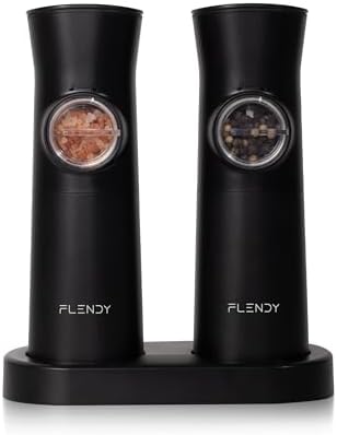 Flendy Gravity Electric Salt Pepper Grinder Set