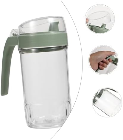 ABOOFAN 500ml Oil Vinegar Mixing Bottle - Easy to Clean Kitchen Dispenser