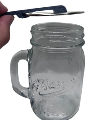 Mason Jar Opener - Easy Release Vacuum Seal Gray