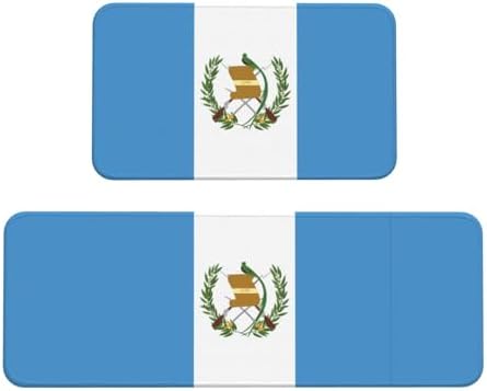 Guatemala-inspired Kitchen Mat Set - Non-Slip WaterProof