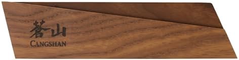 -inch Cangshan Ash Wood Magnetic Knife Sheath Folding Pouch