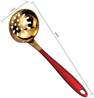 Durable Steel Skimmer Spoon with Heat-Resistant Handle