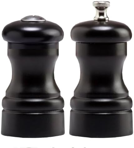 4 Capstan Pepper Mill Salt Shaker Set