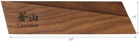 -inch Cangshan Ash Wood Magnetic Knife Sheath Folding Pouch