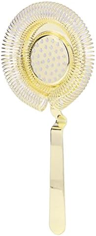 Professional Grade Cocktail Strainer Gold Edition