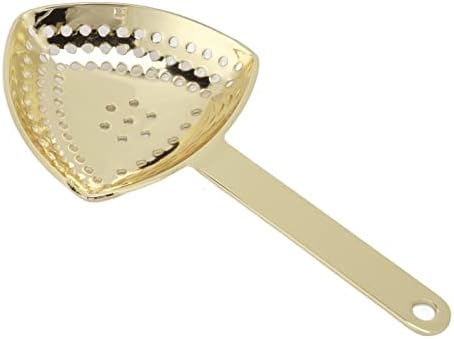 Stainless Steel Gold-Plated Cocktail Strainer Fine Filtration