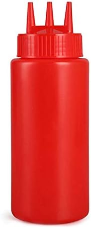 Multi-Purpose Squeezing Dispenser with 3 Hole Design