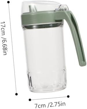 ABOOFAN 500ml Oil Vinegar Mixing Bottle - Easy to Clean Kitchen Dispenser