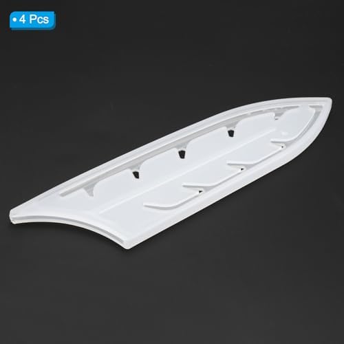 Premium Set of 4 Transparent Knife Sheaths for 6-Inch Ceramic Knives