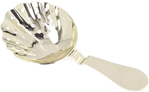 Julep Stainless Steel Cocktail Strainer Gold