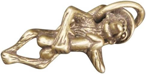 Brass Monkey Keychain