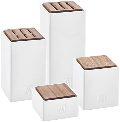 ZWILLING Ergonomically Designed Ceramic Kitchen Storage Set of 4 White