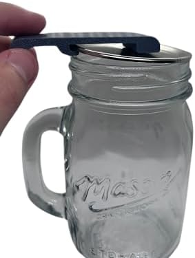 Mason Jar Opener - Easy Release Vacuum Seal Gray