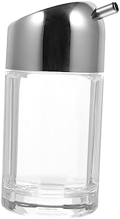 SleekSturdyAcrlicStainless Steel70ml CapacityLeakproof Condiment Bottle