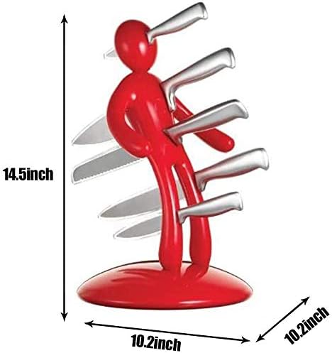 Exciting 5-Piece Kitchen Knife Block Set