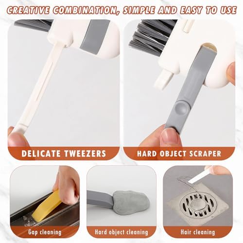 3-in-1 Groove Cleaning Brush for Windows and Doors