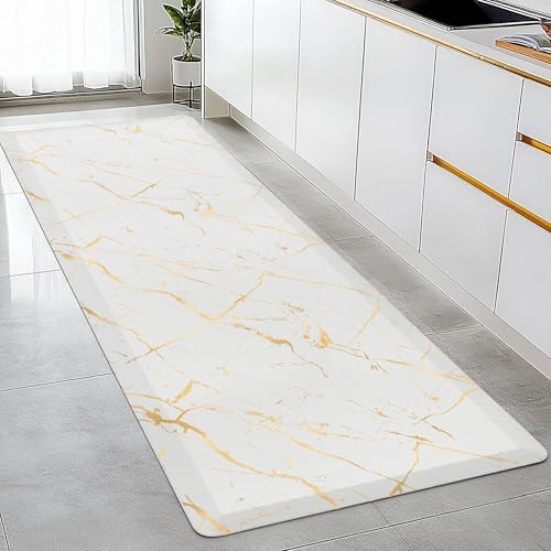 Luxury Gold Foil Kitchen Mat