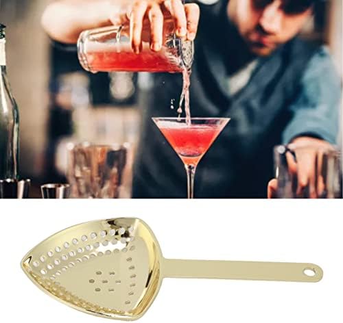 Elegant Triangular Cocktail Strainer