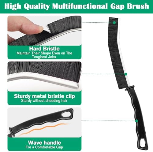 Ztarmau Crevice Cleaning Brush 3-Piece Set