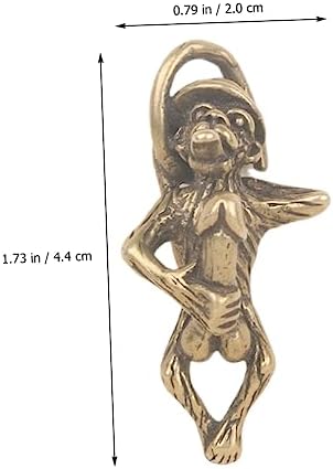 Brass Monkey Keychain