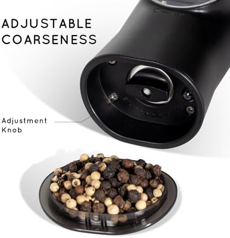 Flendy Gravity Electric Salt Pepper Grinder Set