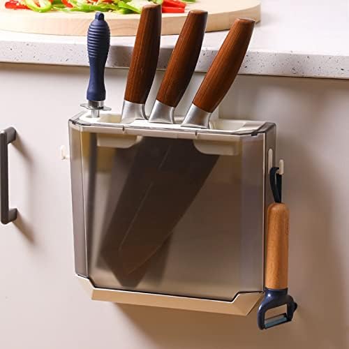 HEEPDD Wall Mounted Knife Storage Rack Modern Minimalist Design