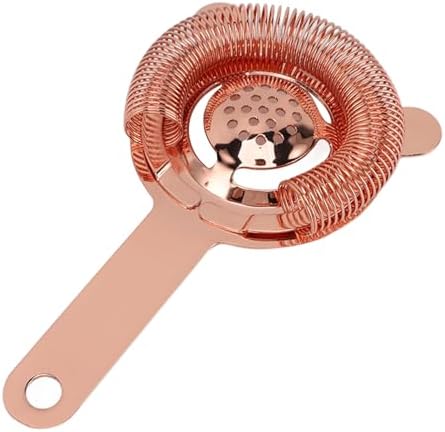 RYTTGOP 304 Stainless Steel Cocktail Strainer Rose Gold