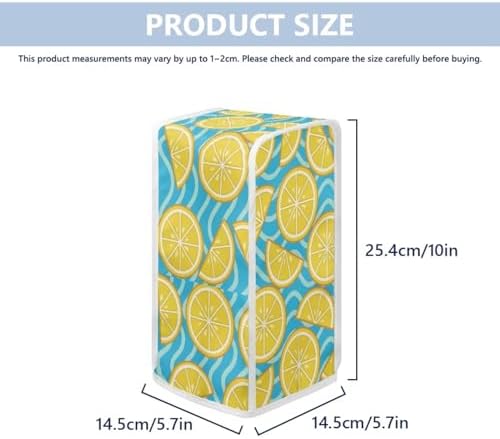 Lemon Wavy Electric Can Opener Cover Decoration for Kitchens