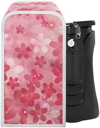 Skip the Spill Pink Floral Can Opener Cover by Mintulipy
