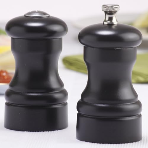4 Capstan Pepper Mill Salt Shaker Set