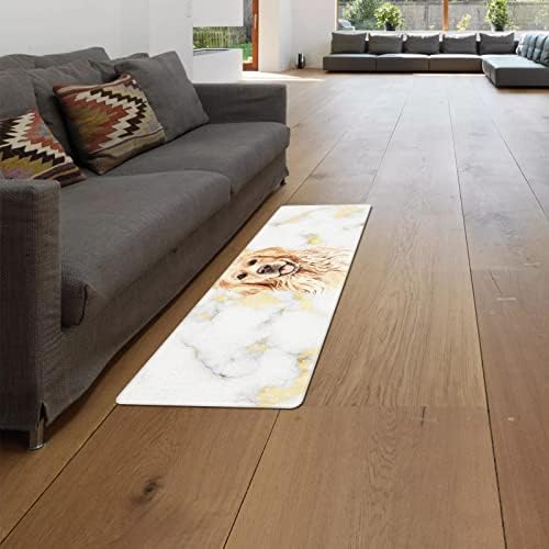 Golden Retrievers Kitchen Floor Mats