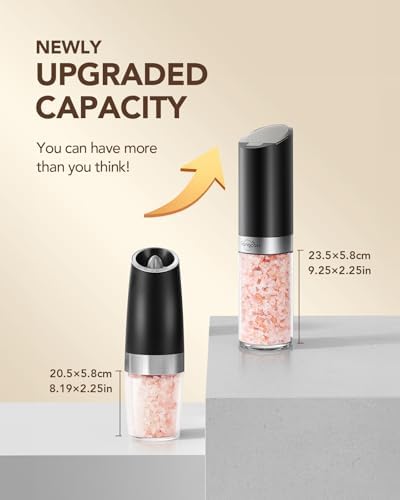 Sangcon Electric Salt Pepper Grinder Set