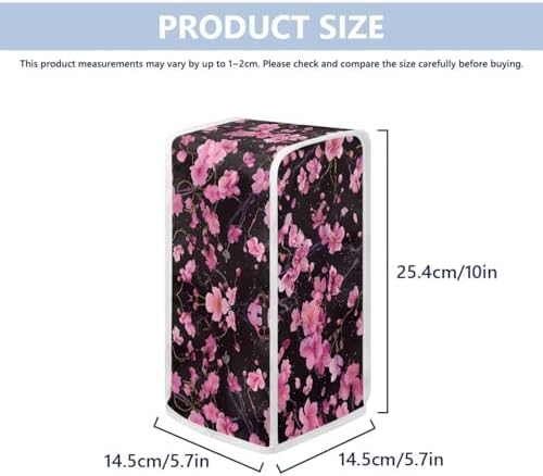 ZUXONGSY Peach Blossom Can Opener Dust Cover Pink Electric