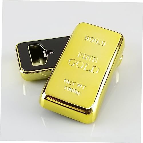 Gold Bar Bottle Opener