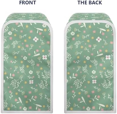 Green Floral Electric Can Opener Cover 1
