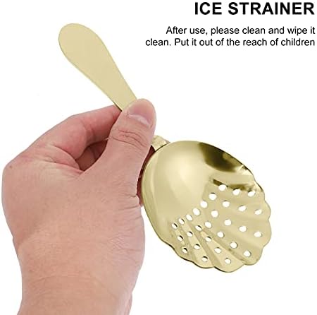 Sturdy Stainless Steel Cocktail Strainer Spoon by DOITOOL for Home Bar
