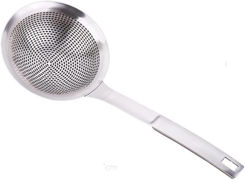 Stainless Steel Skimmer Spoon with Ergonomic Design