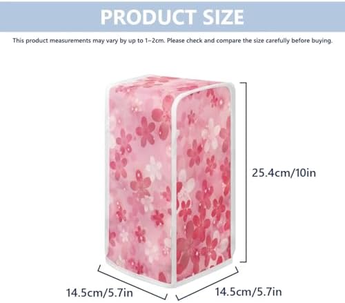 Skip the Spill Pink Floral Can Opener Cover by Mintulipy