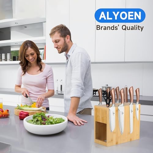 Sturdy Magnetic Knife Block for Cooking and Storage