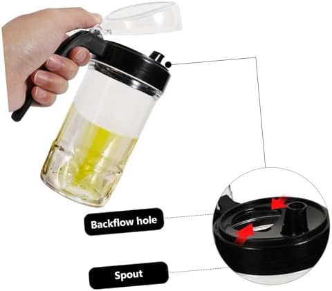 500ml Soy Sauce Dispenser Black