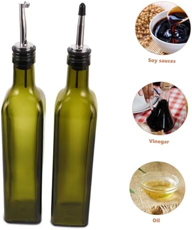 Stylish Oil and Vinegar Dispenser for Storage